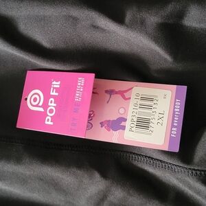 Pop Fit Black Leggings